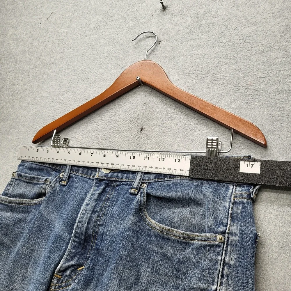 Levi's 505 Men Jeans 34X30 Blue Denim Regular Fit Straight Leg  28